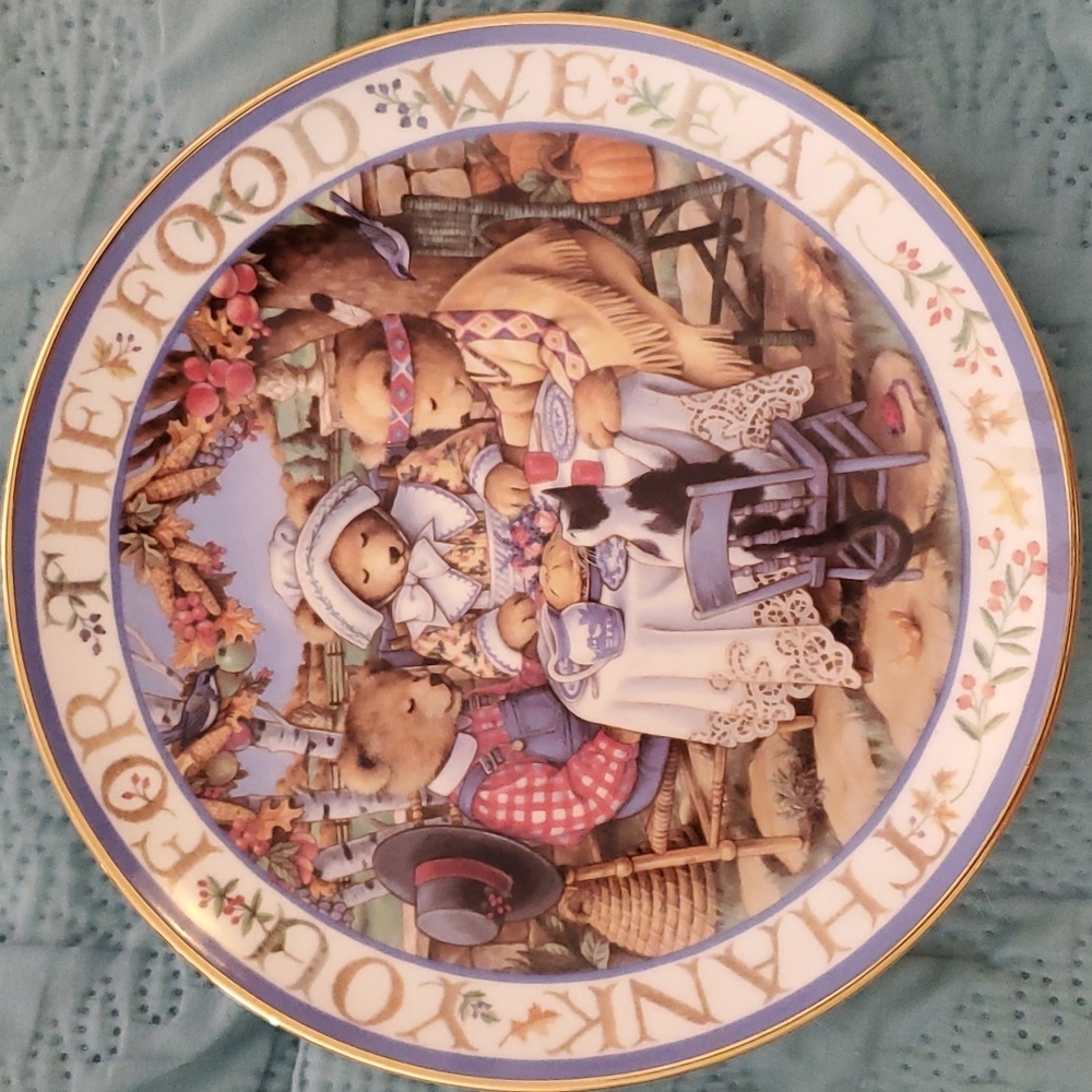 Royal Doulton Teddy Bear collector plate